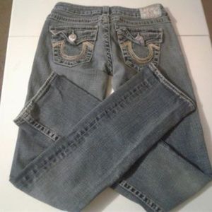 True Religion Brand Jeans Women's Sz 26x32 EUC